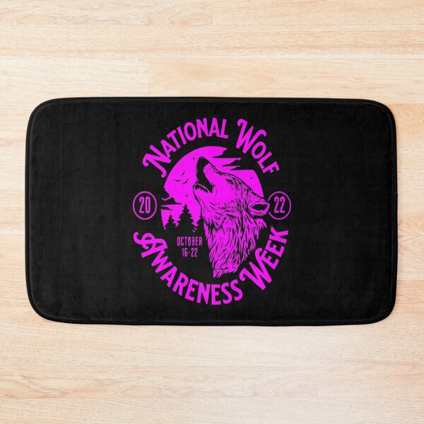 Item preview, National Wolf Awareness Week October 16-22, 2022 designed and sold by printhappy4you.