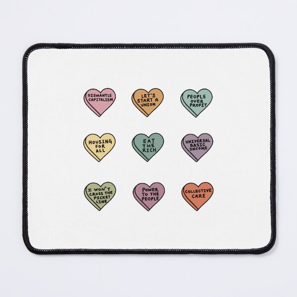 Item preview, Anti-Capitalist Candy Hearts designed and sold by juliefeng.