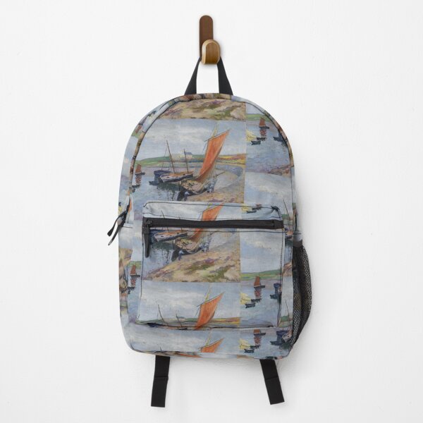 Item preview, Paul Madeline - Bateaux Au Bord De La Mer-Boats By The Sea designed and sold by TeeARTHY.