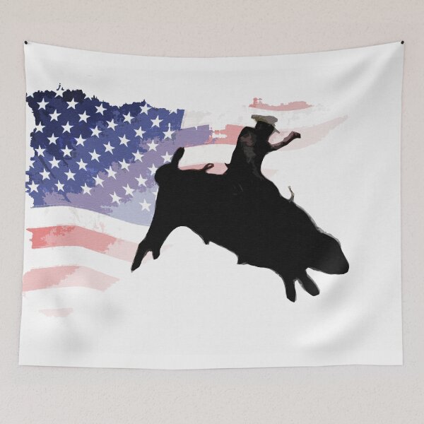 Item preview, American Rodeo Star - Bull Rider designed and sold by NaturePrints.