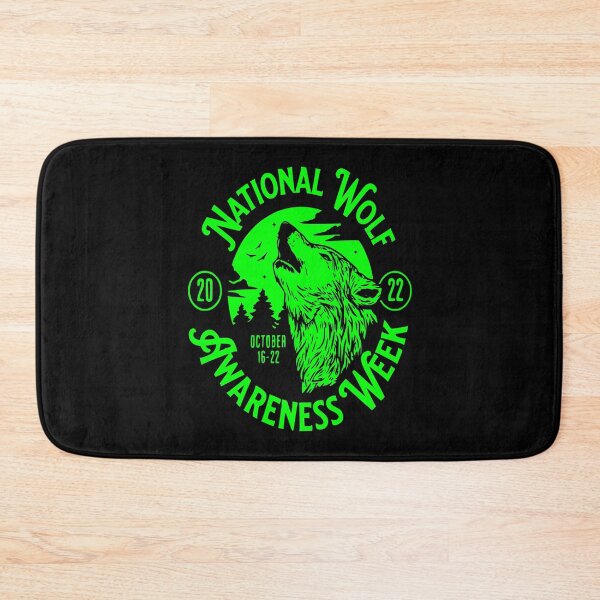 Item preview, National Wolf Awareness Week October 16-22, 2022 designed and sold by printhappy4you.