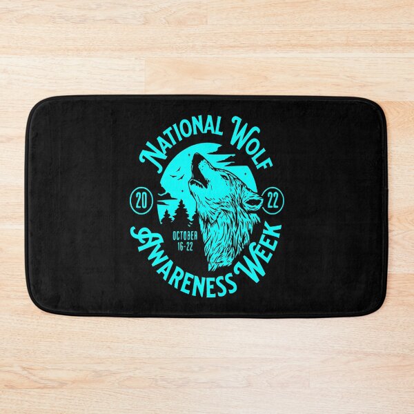 Item preview, National Wolf Awareness Week October 16-22, 2022 designed and sold by printhappy4you.
