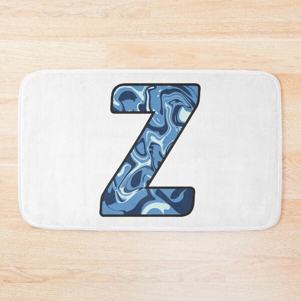 Item preview, Z - Blue Marble Alphabet Letter designed and sold by Emmyteddy.
