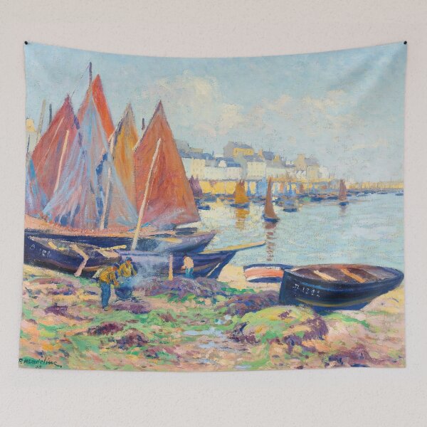 Item preview, Paul Madeline - Boats and Longshoremen, designed and sold by TeeARTHY.