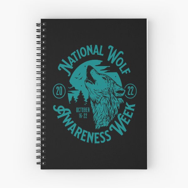Item preview, National Wolf Awareness Week October 16-22, 2022 designed and sold by printhappy4you.