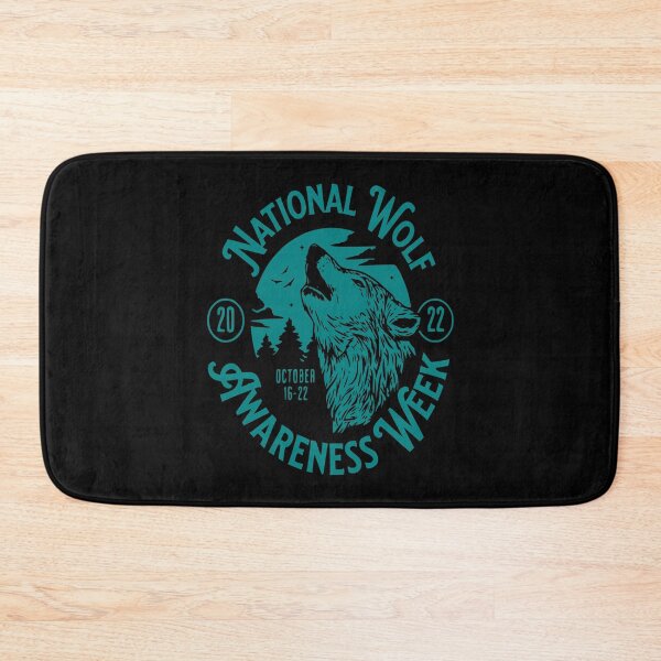 Item preview, National Wolf Awareness Week October 16-22, 2022 designed and sold by printhappy4you.