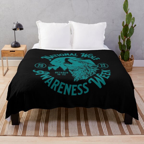 Item preview, National Wolf Awareness Week October 16-22, 2022 designed and sold by printhappy4you.