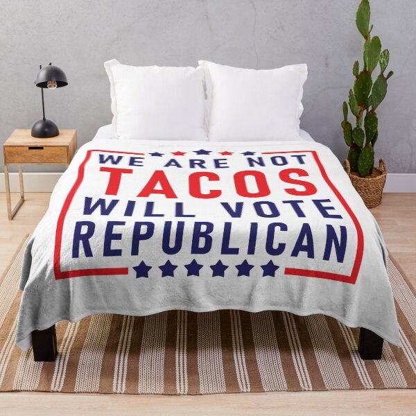 Item preview, We Are Not Tacos Will Vote Republican Biden Breakfast Tacos designed and sold by happy gift art.