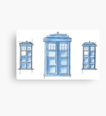 Time and Relative Dimension in Space Canvas Print