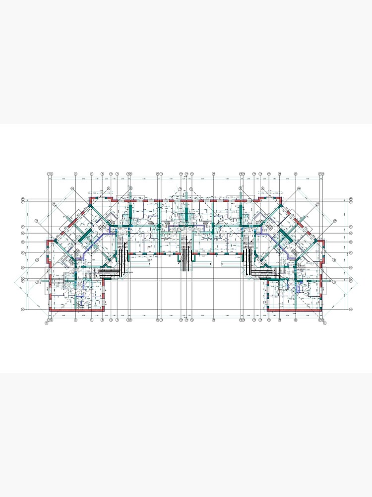 Architect Blueprint Vector Design Images, Blank Blueprint Paper