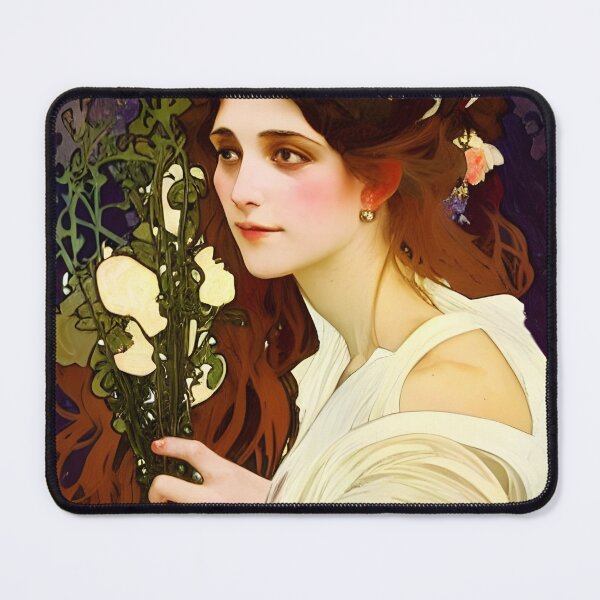 Aperçu de l'œuvre Mariée aux cheveux longs créée et vendue par dabblerscorner.