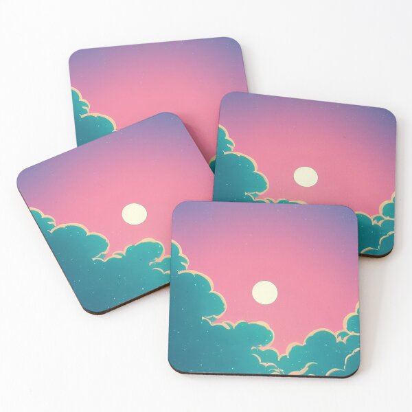 Item preview, Anime alien planet with clear sky designed and sold by mopi77.