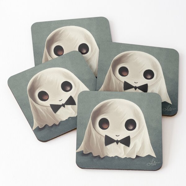 Item preview, Miles The Friendly Halloween Ghost • 'Ghost Friends' • 5 of 6 designed and sold by Lulus-Art.