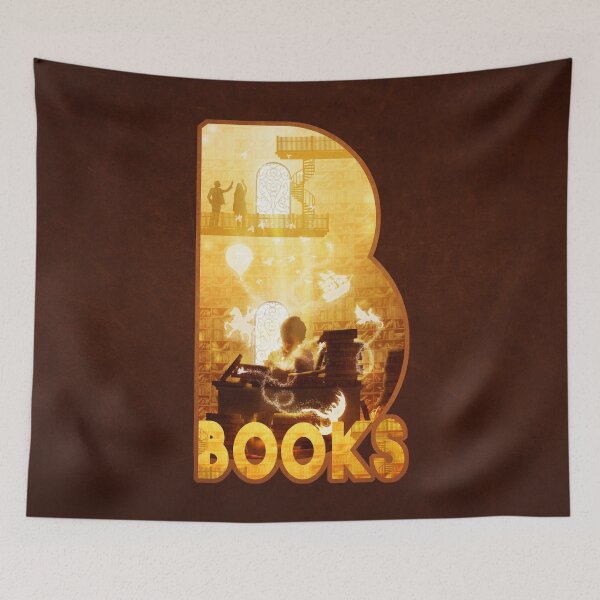 Item preview, B for Books designed and sold by DVerissimo.