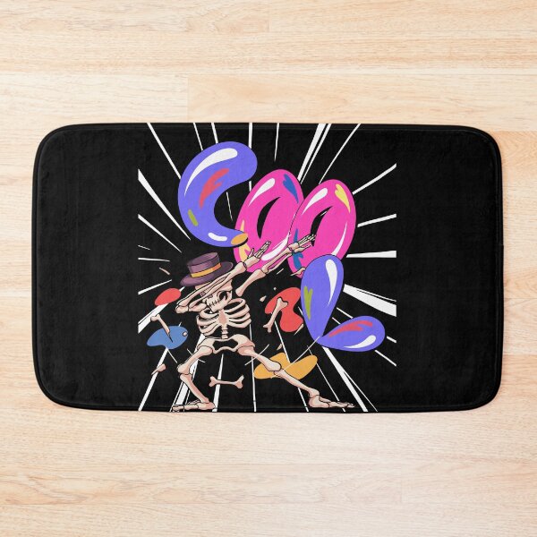 Item preview, Crazy-Cool Rocking Skeleton designed and sold by Swagmode.