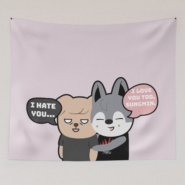 Item preview, Bang Chan and Seungmin designed and sold by ibShelbys.