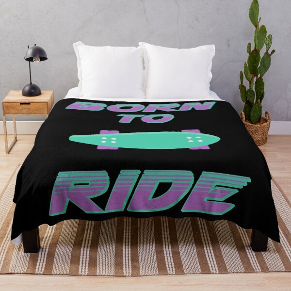 Item preview, born to ride skateboard skate designed and sold by la-petite-folie.