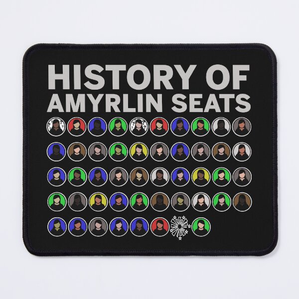 Item preview, History of The Amyrlin Seat (Egwene Edition) designed and sold by Taveren-Tavern.