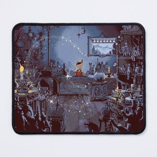 Item preview, Pinocchio (1940) Poster designed and sold by janetwoodd.