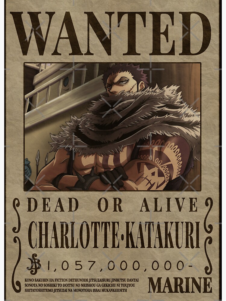 Charlotte Katakuri One Piece Wanted