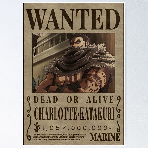 One Piece Wanted Poster - Baggy Emperor