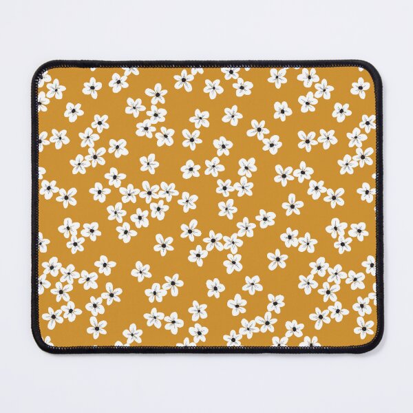Item preview, Watercolour Ditsy Floral Gold designed and sold by gabrielleneil.