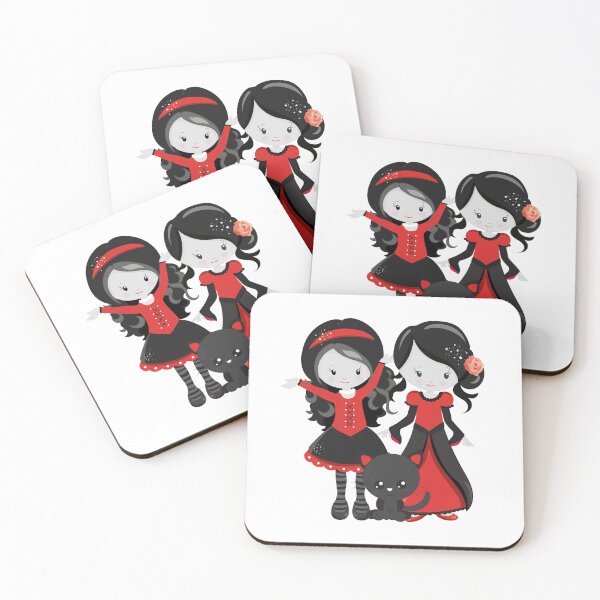 Item preview, Vampire Girls and Their Cat  designed and sold by PirateAvocado.