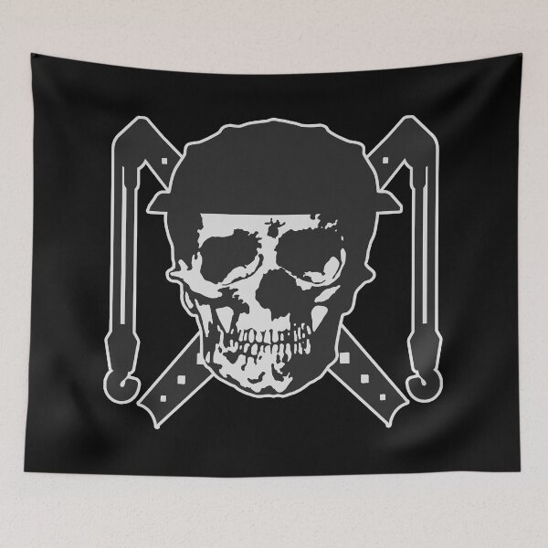 Item preview, Crane Operator Skull (Front/Back-BL) designed and sold by OESwag.