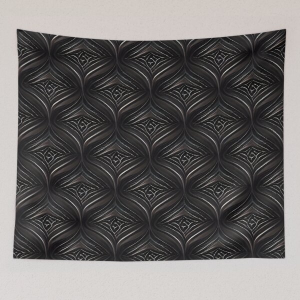 Item preview, Tactical Swirls Dark Metallic Pattern designed and sold by MythicPrompts.