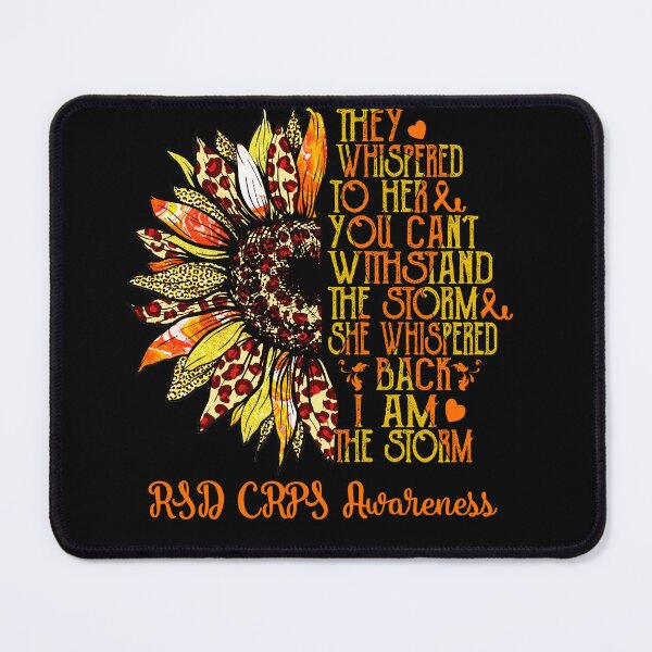 Item preview, I Am The Storm Sunflower Leopard RSD CRPS Awareness designed and sold by rechardtee.