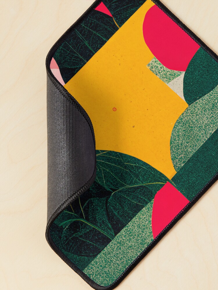 Thumbnail 2 of 5, Mouse Pad, Garden Pattern designed and sold by samjoule.