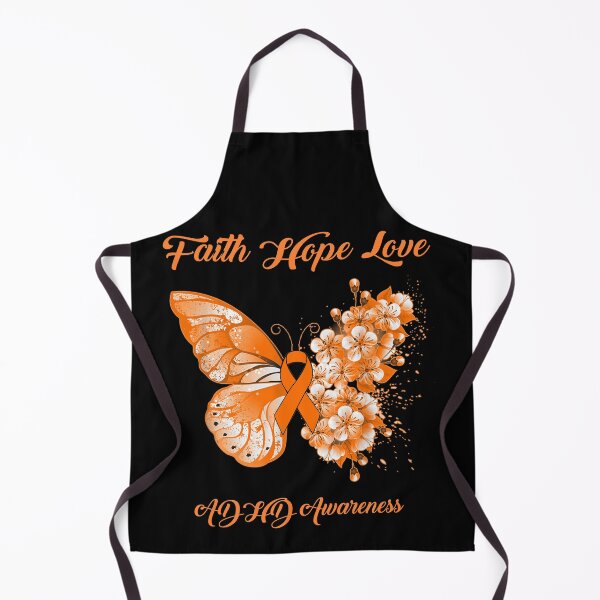 Item preview, Faith Hope Love ADHD Awareness Butterfly Ribbon Gifts designed and sold by Adropine.