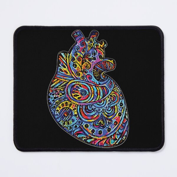 Item preview, Painted Tribal Beautiful Heart designed and sold by ittybittyowl.