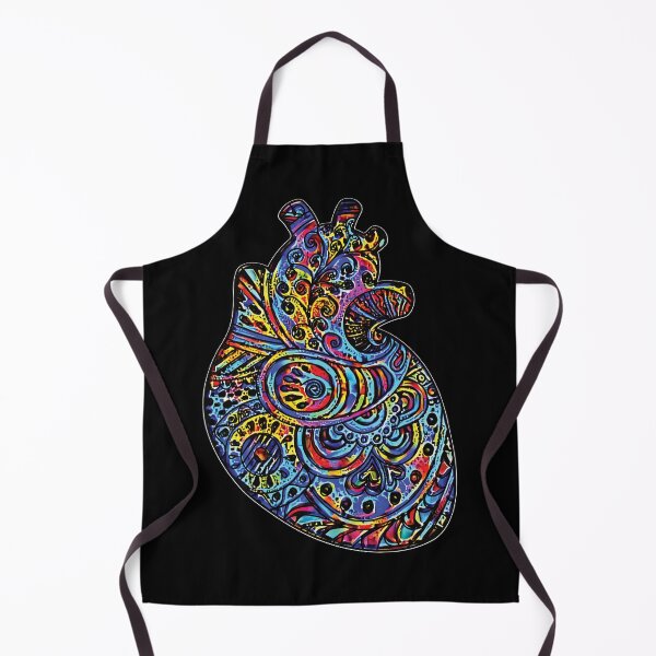 Item preview, Painted Tribal Beautiful Heart designed and sold by ittybittyowl.
