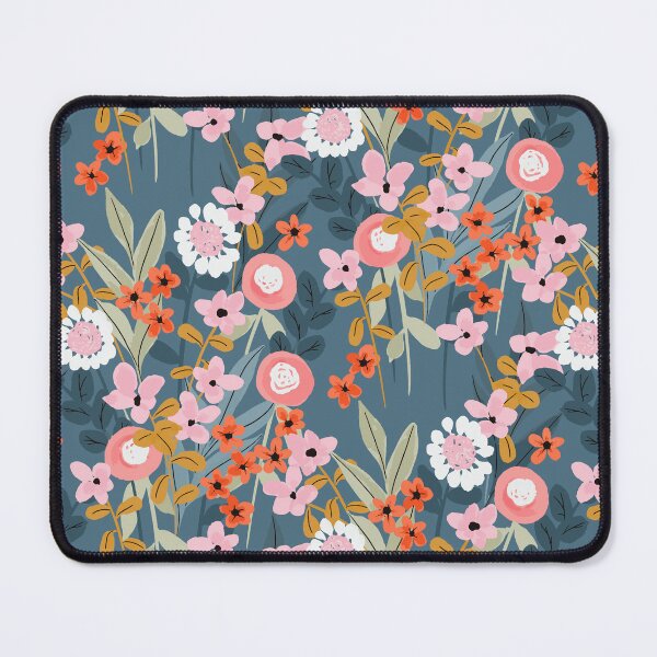 Item preview, Watercolour Garden Navy designed and sold by gabrielleneil.