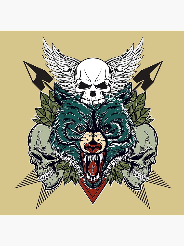 &ldquo;Grizzly Bear Skull Mask&rdquo; Poster for Sale by ArtOfStars | Redbubble