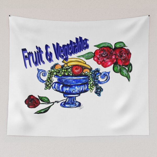Item preview, Fruit And Vegetable Calendar Cover Page designed and sold by Clyde J. Kell.