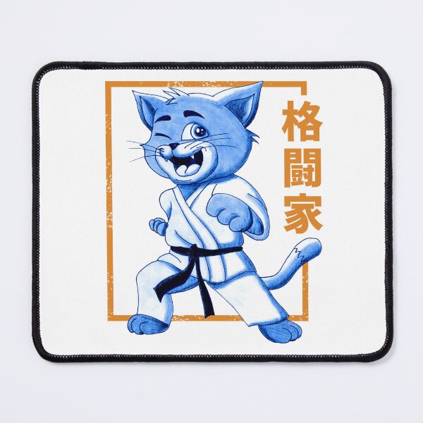 Item preview, The Karate cat design is a fun and comical design. Ideal for people who love karate and cats designed and sold by STDesign⭐⭐⭐⭐⭐.