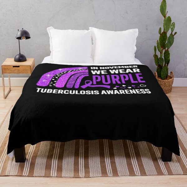 Item preview, In November We Wear Purple Tuberculosis Awareness designed and sold by Gillosina.