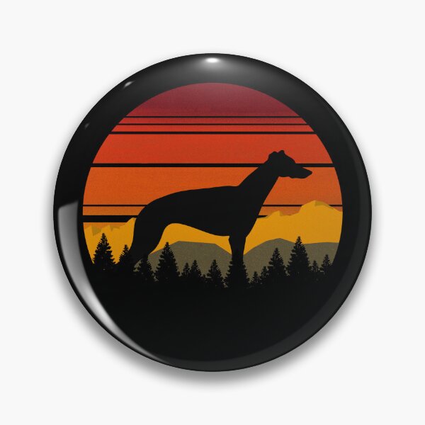Artikelvorschau, Vintages Land-Yellowstone-Himmel-Windhund-Hundegeschenk entworfen und verkauft von Guarddogdrive.