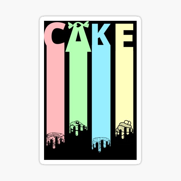 Item preview, 4 colors cake design designed and sold by Creative Show.