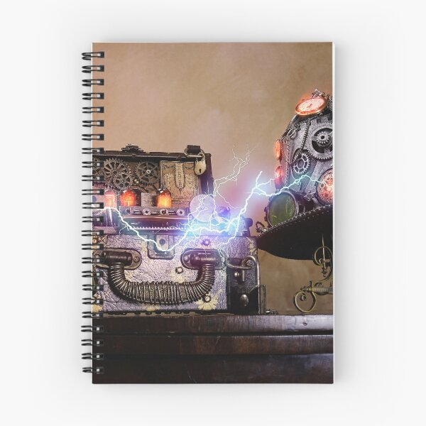 Item preview, Copy of Suitcase of the "storm chaser" with valves and detectors of rain and storms, on the wooden table with accessories. designed and sold by Cinzia Murgia.