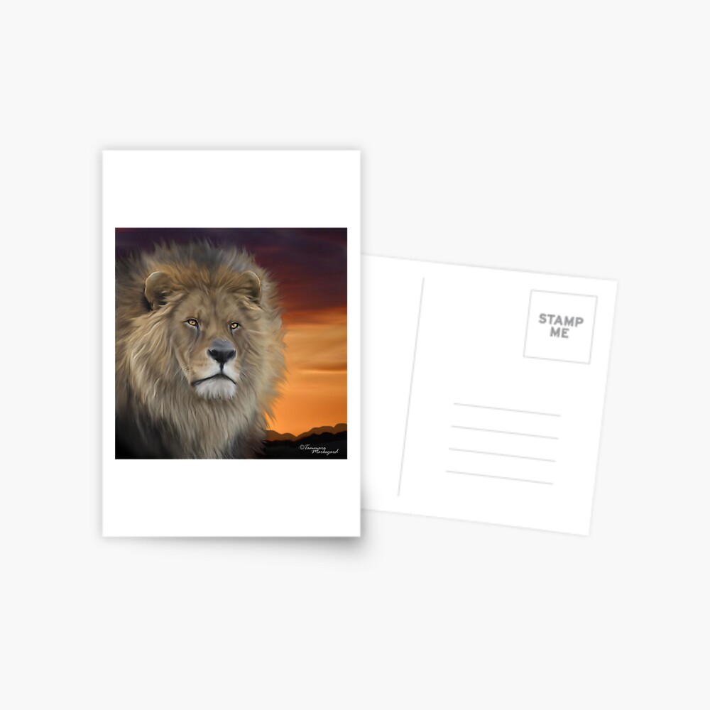 His Majesty Postcard