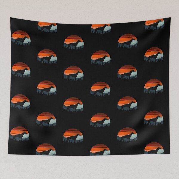 Item preview, Vintage Country Rugged Sky Greyhound Dog Gift  designed and sold by Guarddogdrive.
