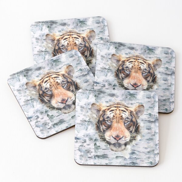 Item preview, Tiger Abstract designed and sold by Lylabean22.