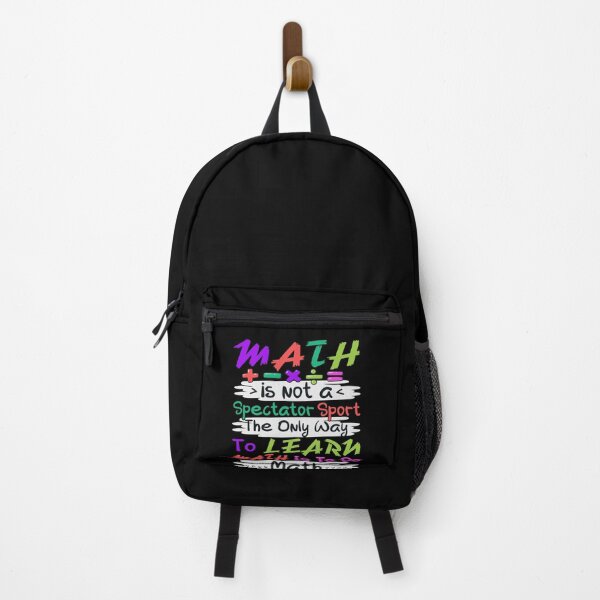 Item preview, Math is Not a Spectator Sport the Only way to Learn Math is to do it! Design designed and sold by boopsblunt.