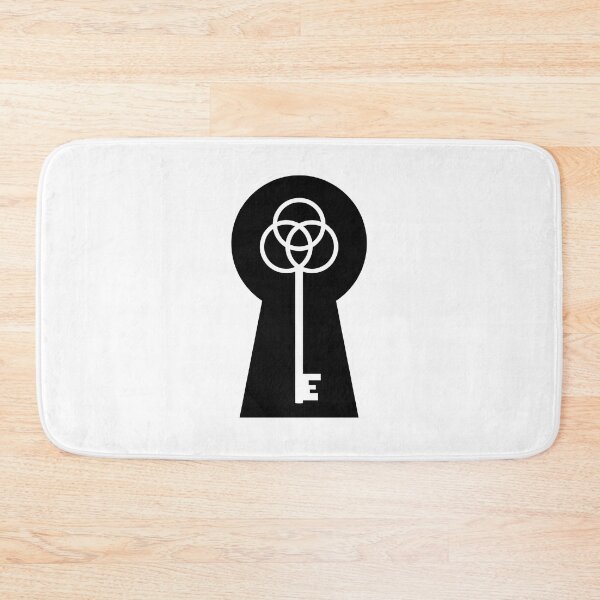 Item preview, Lock & Key - Black & White designed and sold by TheeForestFox Shop.