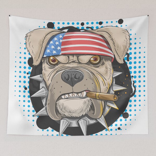 Item preview, Mad smoking dog designed and sold by Aysa Galaxy.