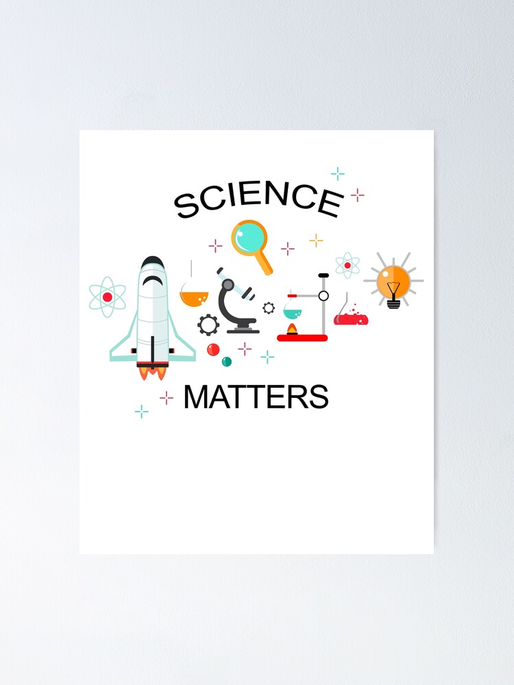 Thumbnail 1 of 3, Poster, Science Matters Neil Tyson designed and sold by classydesignz.