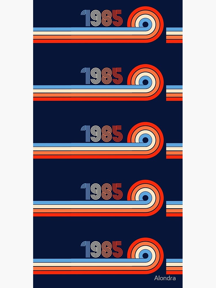 Thumbnail 3 of 3, Duffle Bag, 1985 Retro Nostalgia Old School Design designed and sold by Alondra.